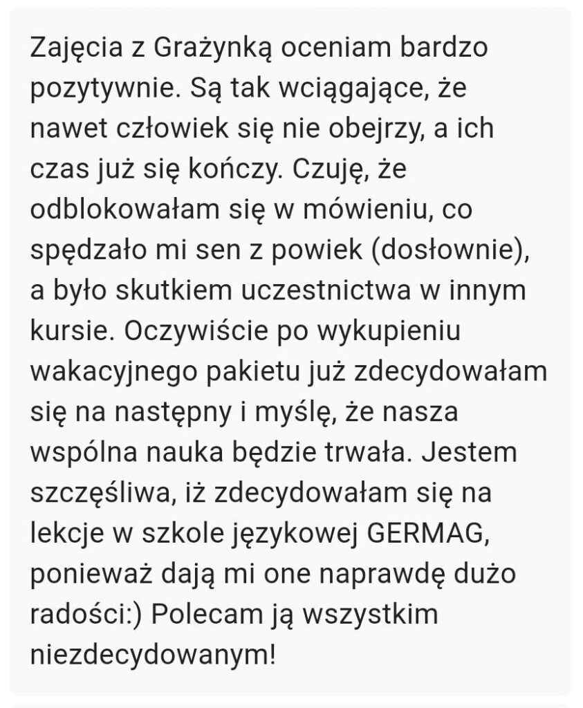 szkoła językowa wrocław, język niemiecki wrocław, korepetycje niemiecki wrocław, wrocław szkoła językowa, niemiecki online, niemiecki kurs dla dorosłych, konwersacje niemiecki online, nauka niemieckiego, deutsch lernen, zajęcia indywidualne niemiecki, zajęcia indywidualne język niemiecki, niemiecki dla dorosłych online, germag, germag szkoła językowa, szkola jezykowa germag, germag niemiecki, germag opinie