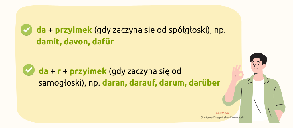 worauf, darauf, darüber, worüber, germag, wovon, davon, damit, womit, gramatyka niemiecki A2, gramatyka niemiecki B1, gramatyka niemiecki B2, Präpositionaladverbien, Pronominaladverbien, Grammatik B1, deutsch lernen, niemiecki B1